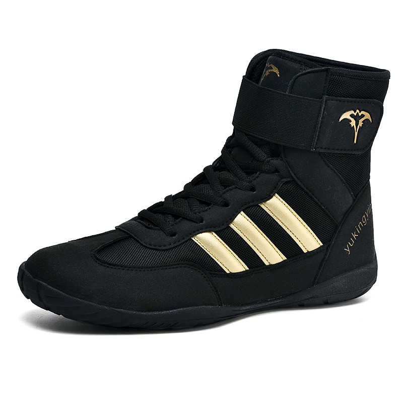 Giày Sneaker Tập Boxing Chuyên Nghiệp Gọn Nhẹ Thoải Mái Chống Trượt Cho Nam