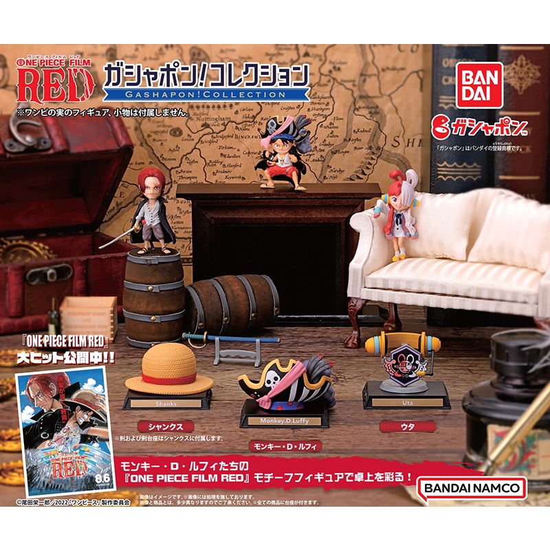 Nhân Vật Gashapon Shanks Uta Luffy Trong Phim One Piece 2023