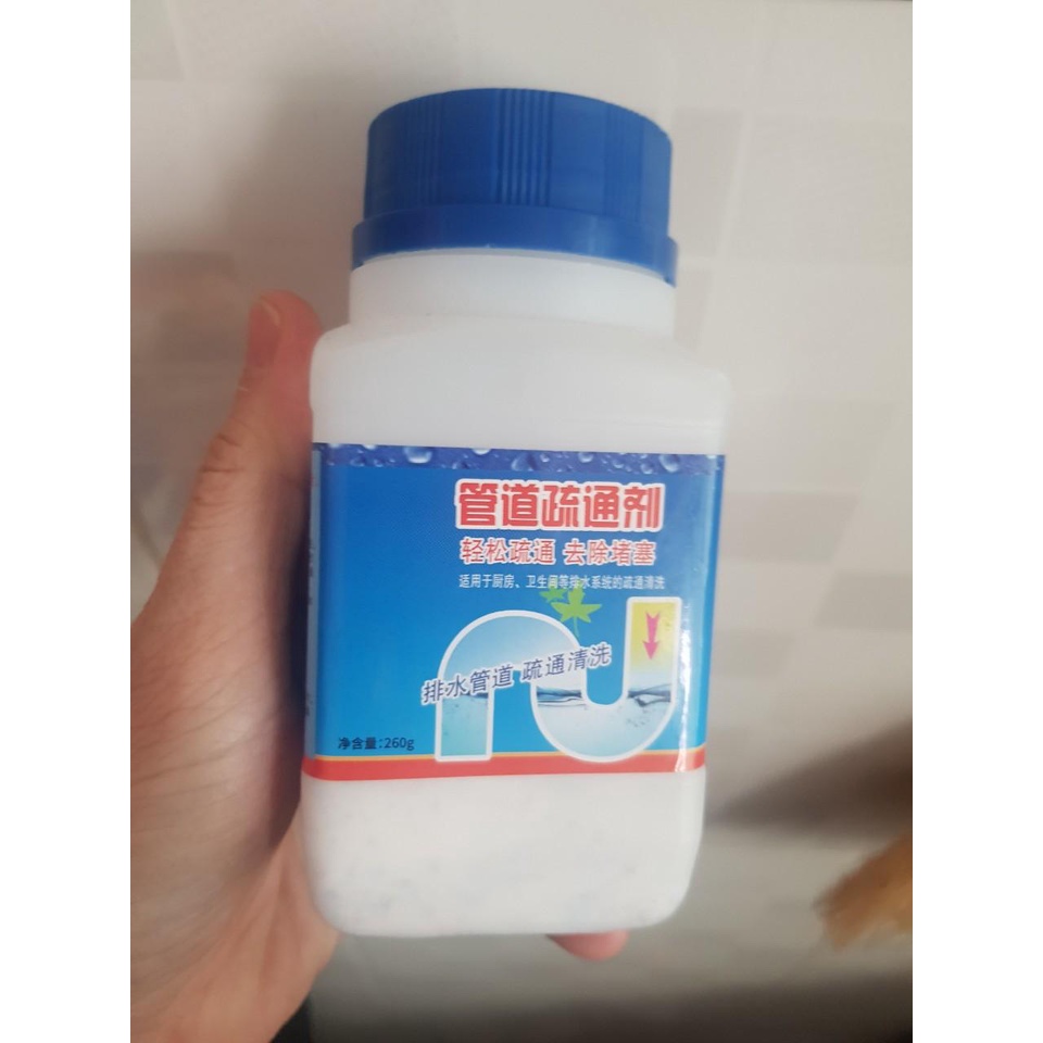 Bột Thông Cống Bồn Cầu 260g Làm Sạch Đường Ống