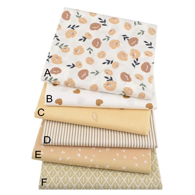 (Hàng Mới Về) Vải cotton Họa Tiết Sọc Trái Tim kain bidang 60 '' 60 ''