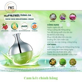 Kem tuyết trắng da 30ml xánh lá