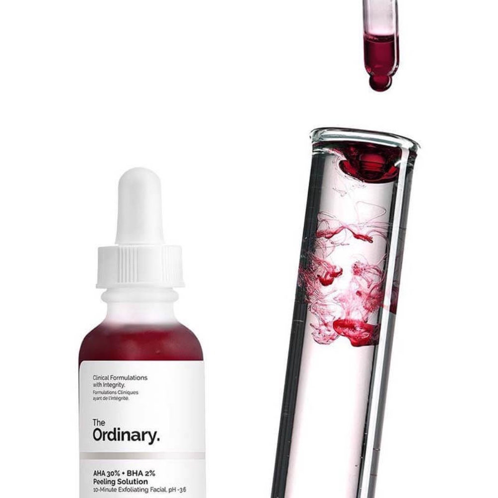 Serum The Ordinary AHA 30% + BHA 2% Peeling Solution 30ml tẩy da chết hóa học