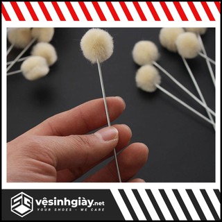 Que bông nhuộm da thủ công chuyên dụng