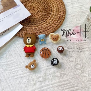 Set sticker | charm | jibbitz gắn dép sục crocs - jb39