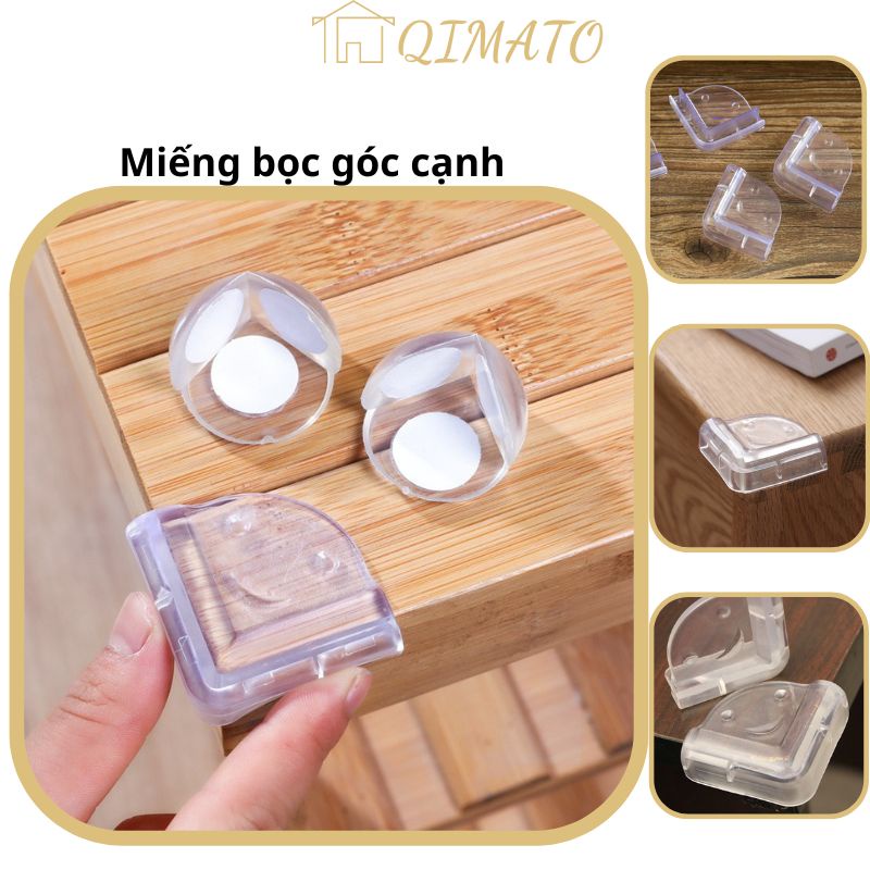 Miếng bọc góc cạnh bàn ghế an toàn cao cấp QIMATO 10901838955