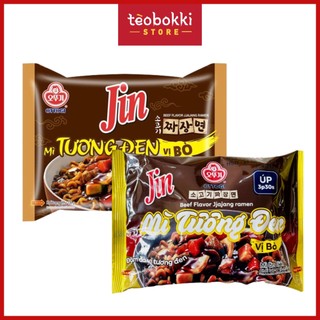 Mì tương đen vị bò ottogi gói 65g, 135g