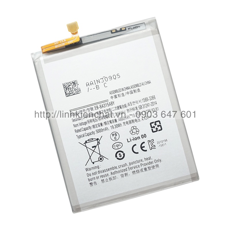 Pin Galaxy A31 A315 SM-A315G 4500mAh Zin - Hàng nhập Khẩu