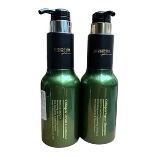 Cặp gội xả phục hồi tóc hư tổn Sophia Collagen Platinum 500mlx2 ( Hàn Quốc)