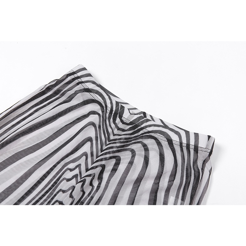 DUNEA Áo Sơ Mi Tay Dài Kẻ Sọc Thời Trang Quyến Rũ Cho Nữ