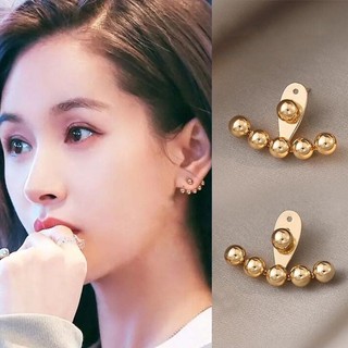 (Titan) E111 Khuyên tai nữ bông tai nữ vành tai viền đẹp titan không đen Ring House
