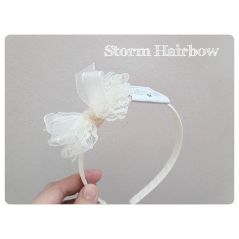 Storm Hairbow - bờm kem cho công chúa