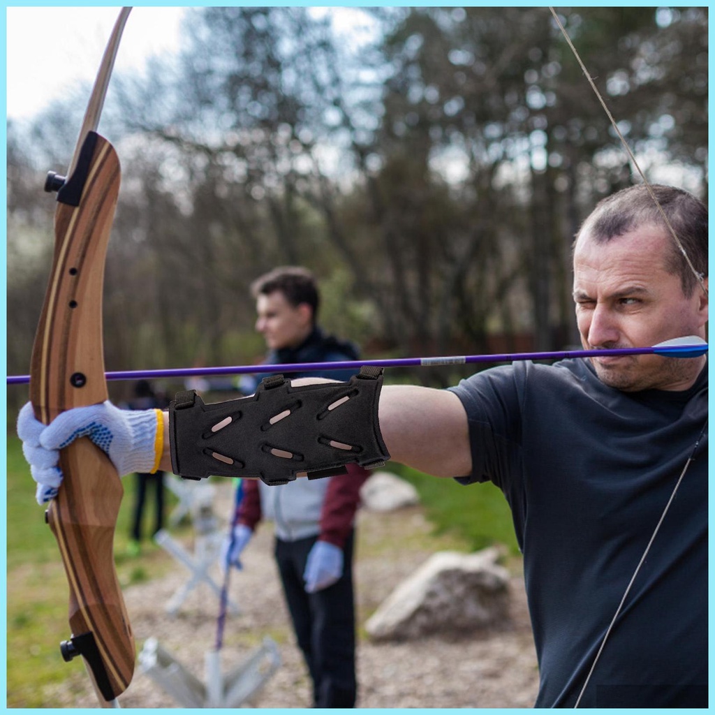 Đệm Bảo Vệ Cánh Tay Bằng Vải Tổng Hợp Hai Mặt Hỗ Trợ Bắn Cung tdevn