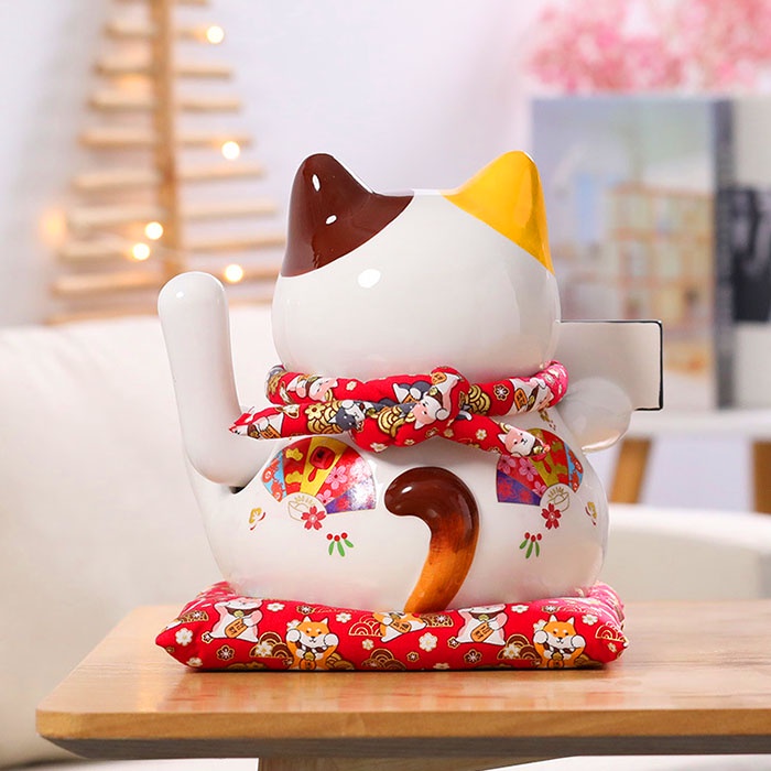 Mèo Muôn phần bội thu, Mèo thần tài vẫy tay, mèo Nhật bản gọi may mắn