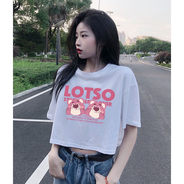 Áo croptop nữ CR095 Miucho basic tee tay lỡ dành cho nam nữ in local brand | BigBuy360 - bigbuy360.vn