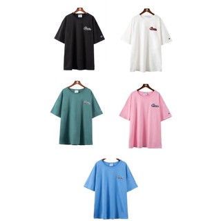 Áo Thun Champion, Cotton Vintage Script Logo T-Shirt