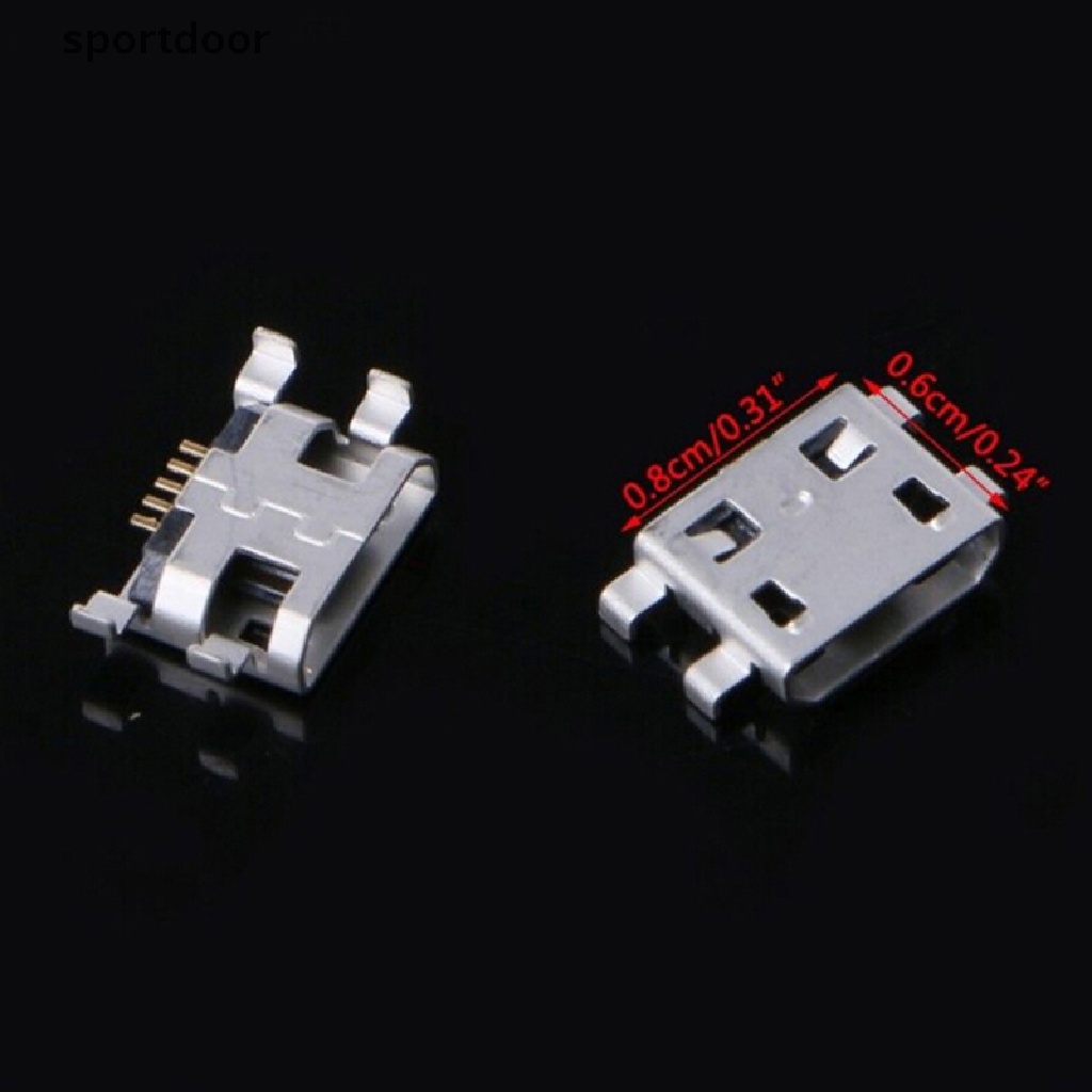 Bộ 10 Đầu Nối Cổng Sạc type B micro usb 5 pin Chuyên Dụng | BigBuy360 - bigbuy360.vn