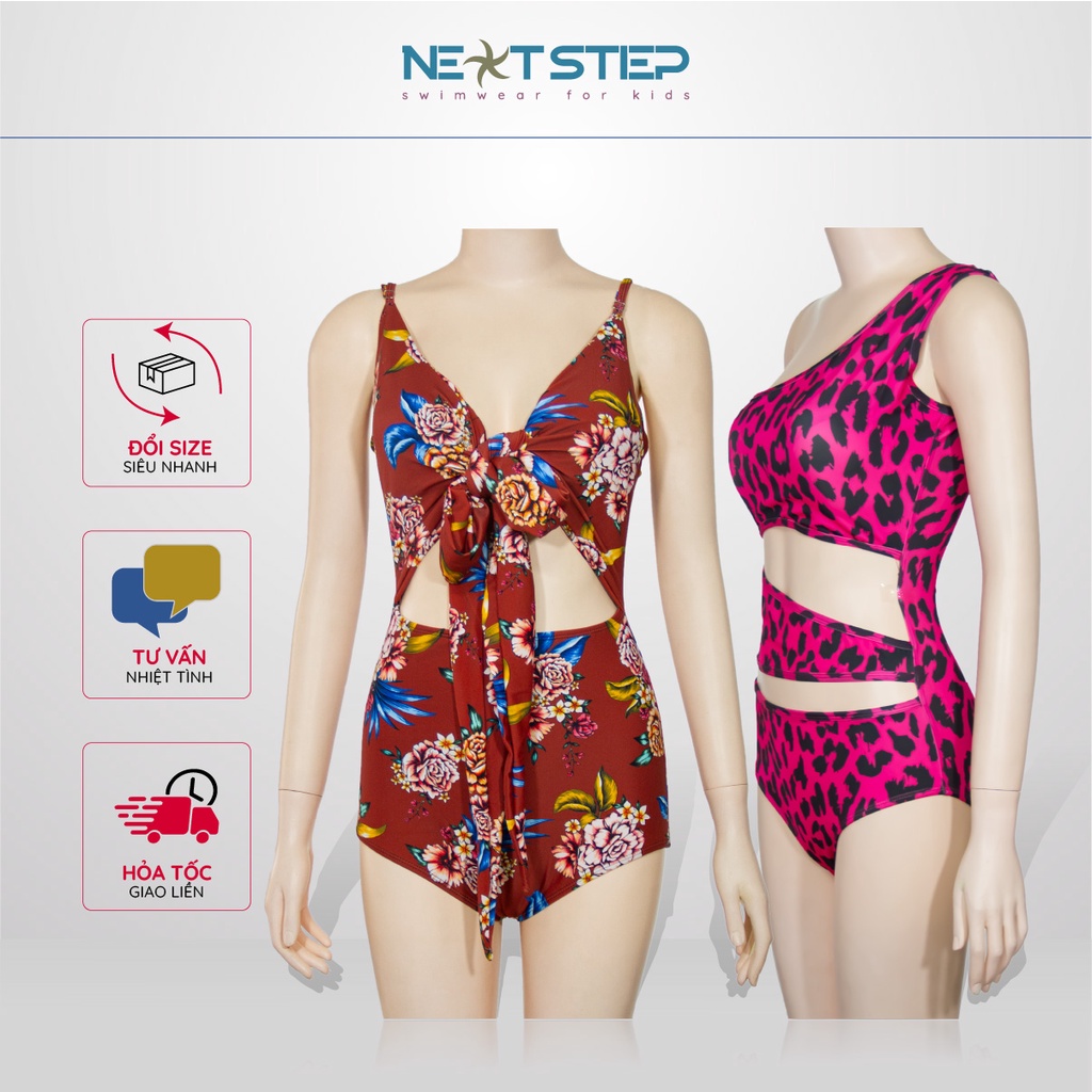 Đồ bơi nữ, Bikini đi biển cho bạn gái 1 mảnh sexy quyến rũ hơn, khoe vóc dáng xinh đẹp gợi cảm, dây cột cá tính