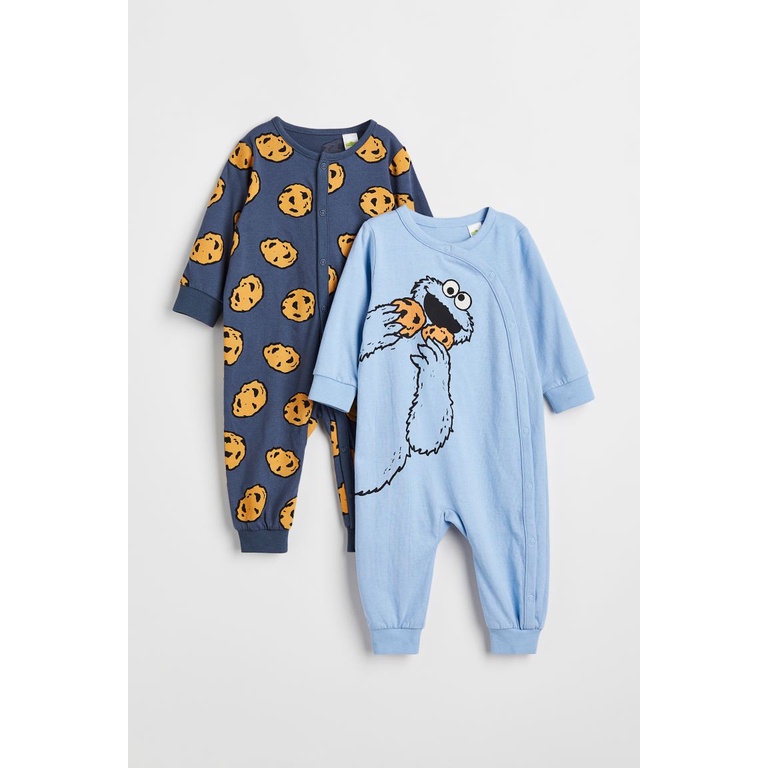 Set 2 sleepsuits H&M UK size 2-3y