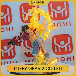 - mô hình one piece luffy, luffy gear 2, figure tượng luffy f.zero