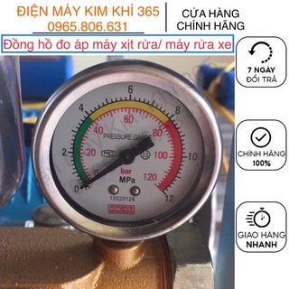 Đồng hồ đo áp máy xịt rửa/ máy rửa xe