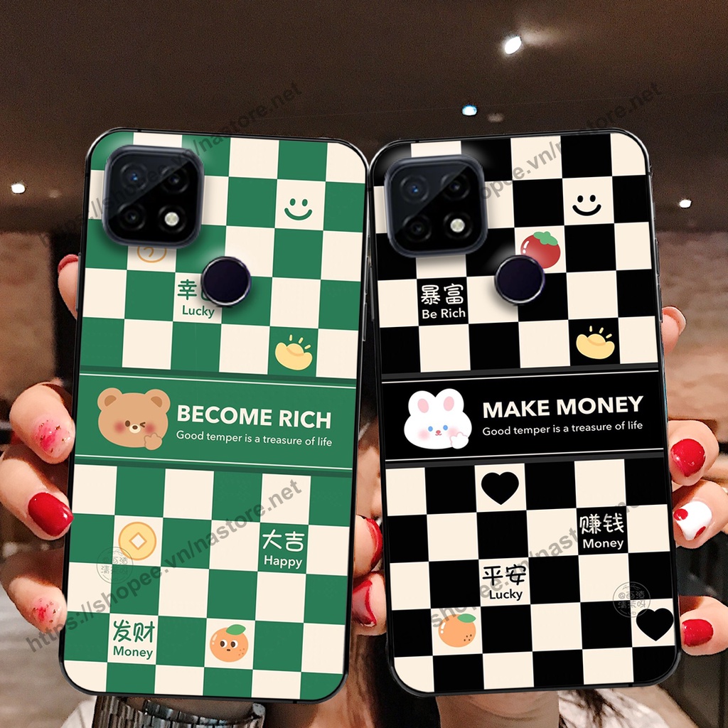 Ốp lưng Realme C20 / Realme C21Y / Realme C25 / Realme C25S mẫu gấu hoạt hình mới nhất 2023 cute giá rẻ