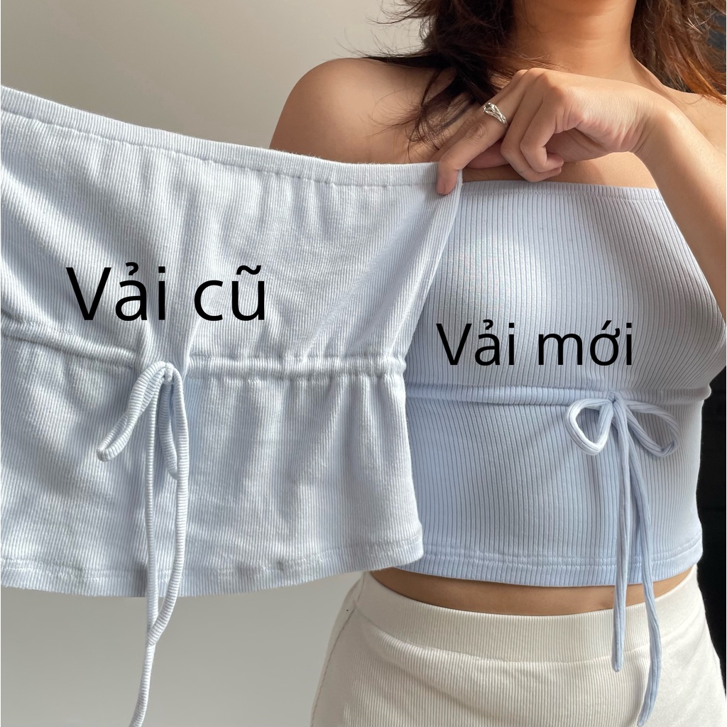 Áo quây áo ống buộc nơ - Tube Top | BigBuy360 - bigbuy360.vn