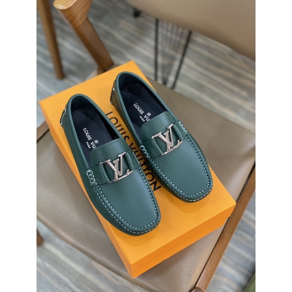 Giày Lười , Giày Mọi Mocasin LV Chuẩn