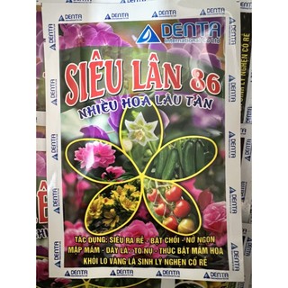 Siêu Lân 86 - Phân bón chuyên dùng hoa hồng, hoa lan (gói 35g)