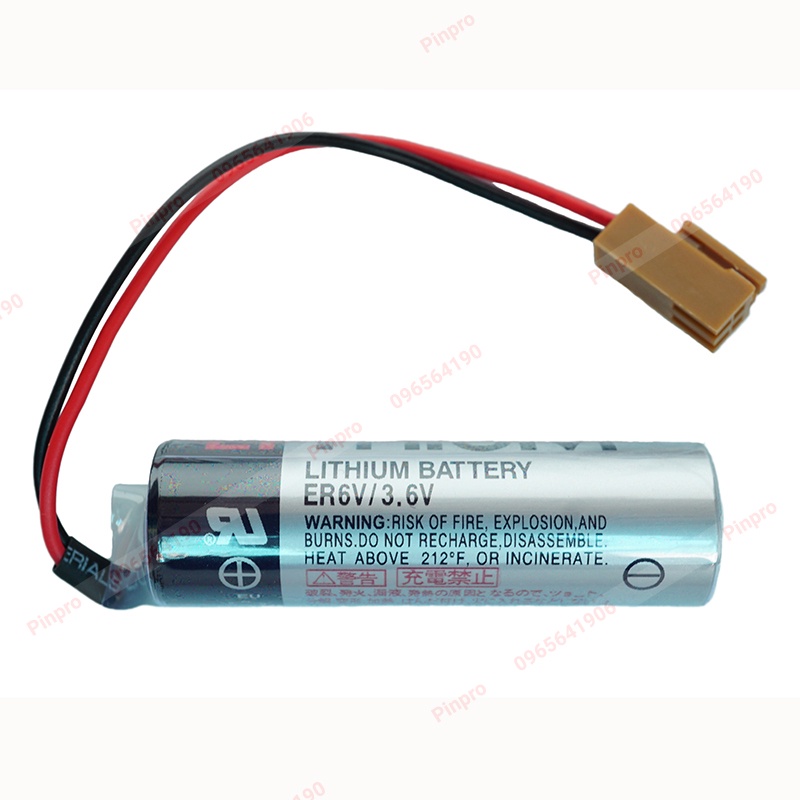 Pin nuôi nguồn Toshiba ER6VC119A ER6VC119B ER6V 3.6V PLC