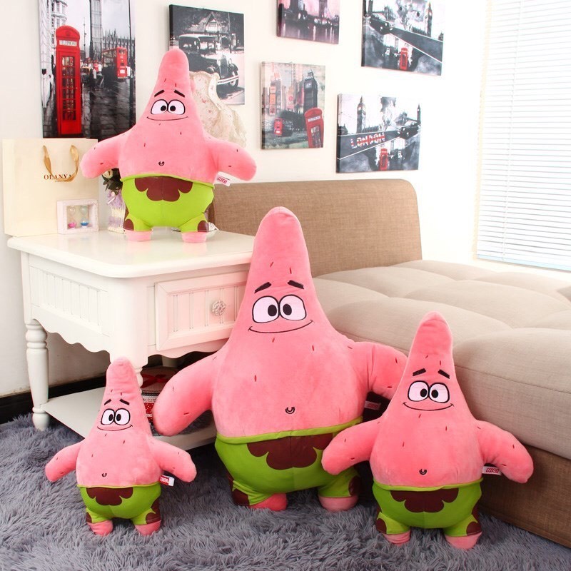 Thú nhồi bông hình Bọt biển và Sao biển hoạt hình ngộ nghĩnh