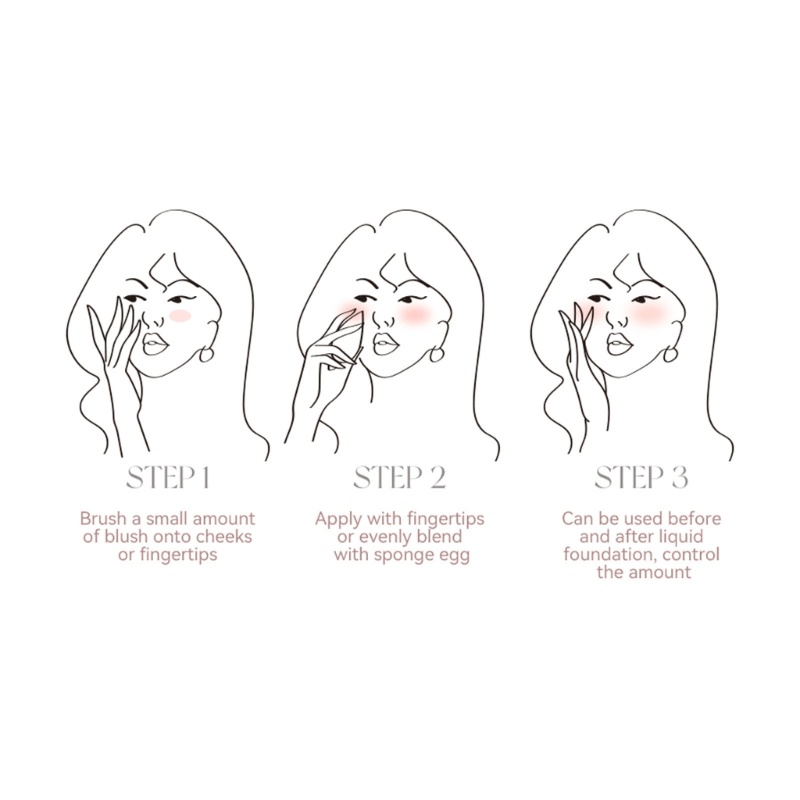 Kem Má Hồng Bắt Sáng Và Tạo Khối Trang Điểm Lâu Trôi Cho Nữ