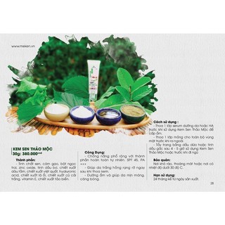 [ 30 gr ] Kem Sen Thảo Mộc Mẹ Ken