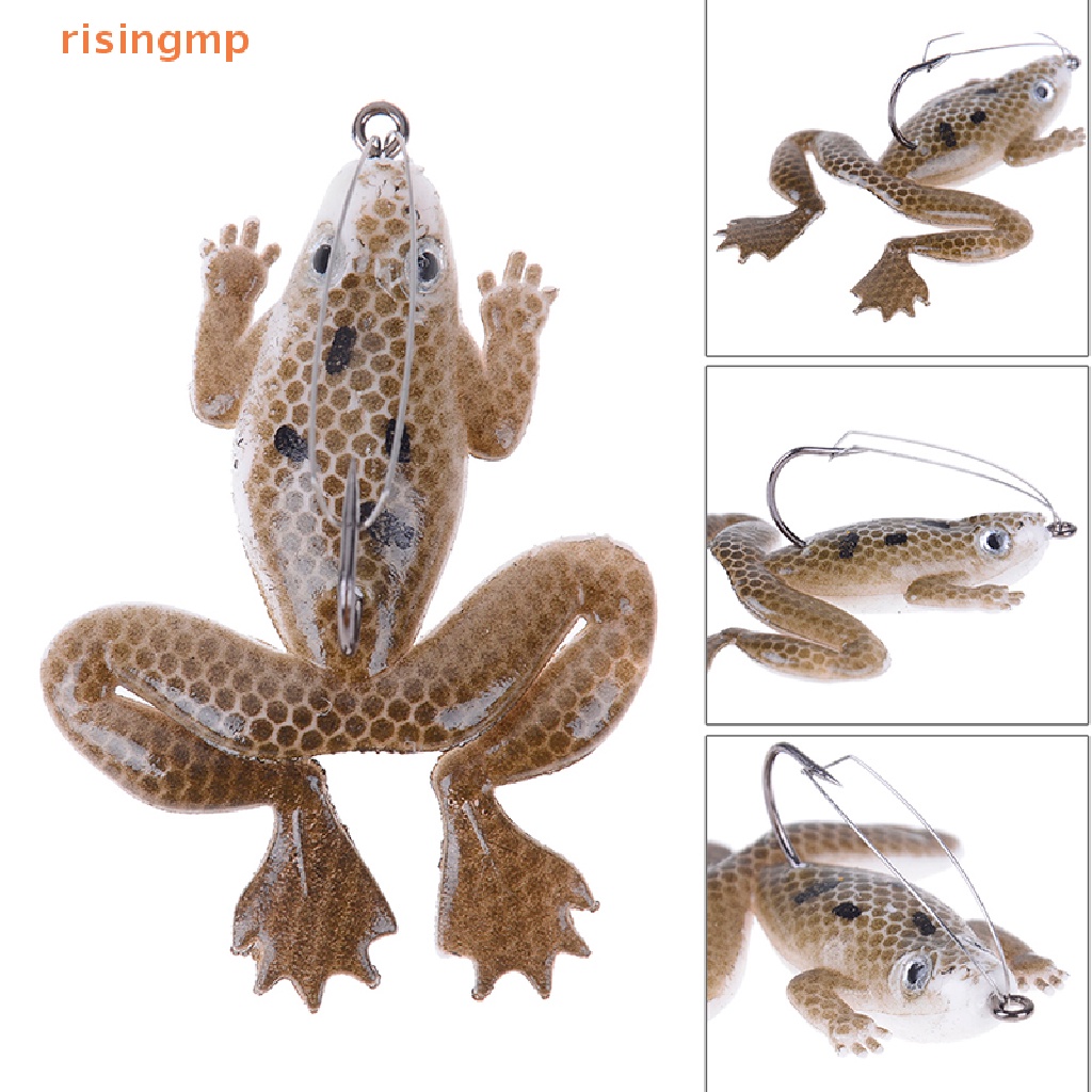 1 Mồi Câu Cá Giả Hình Con Ếch Bằng Nhựa 6L