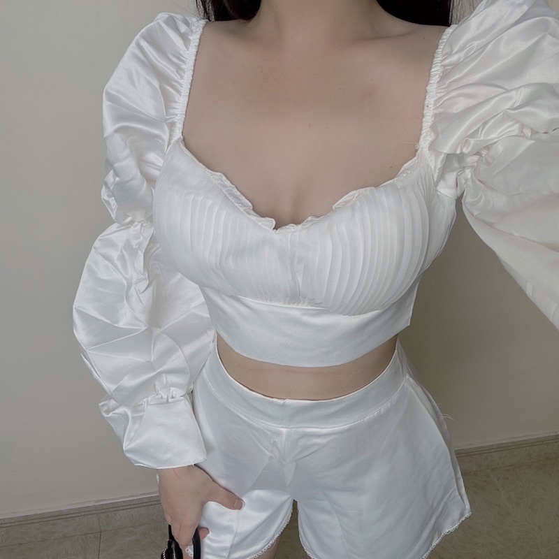 SET ÁO TAY PHỒNG QUẦN SHORT LILI SET