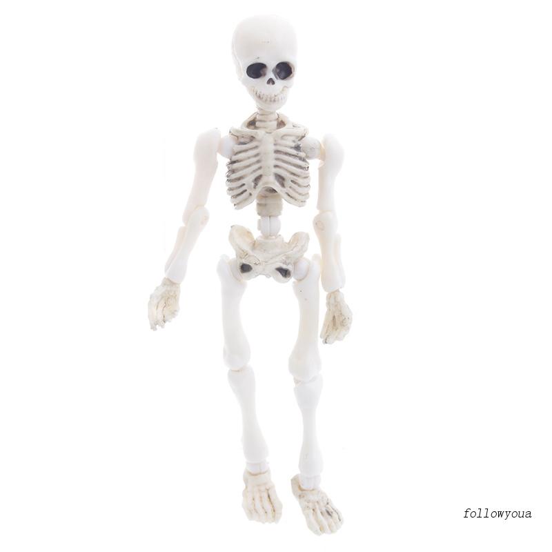 Fol có thể di chuyển ông. Xương Người Mini Toàn Thân Hóa Trang Halloween