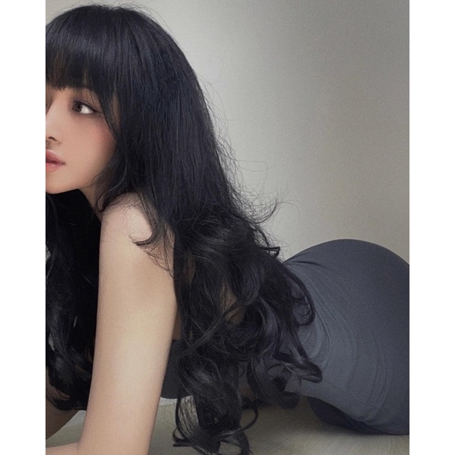 Đầm body màu xám xanh