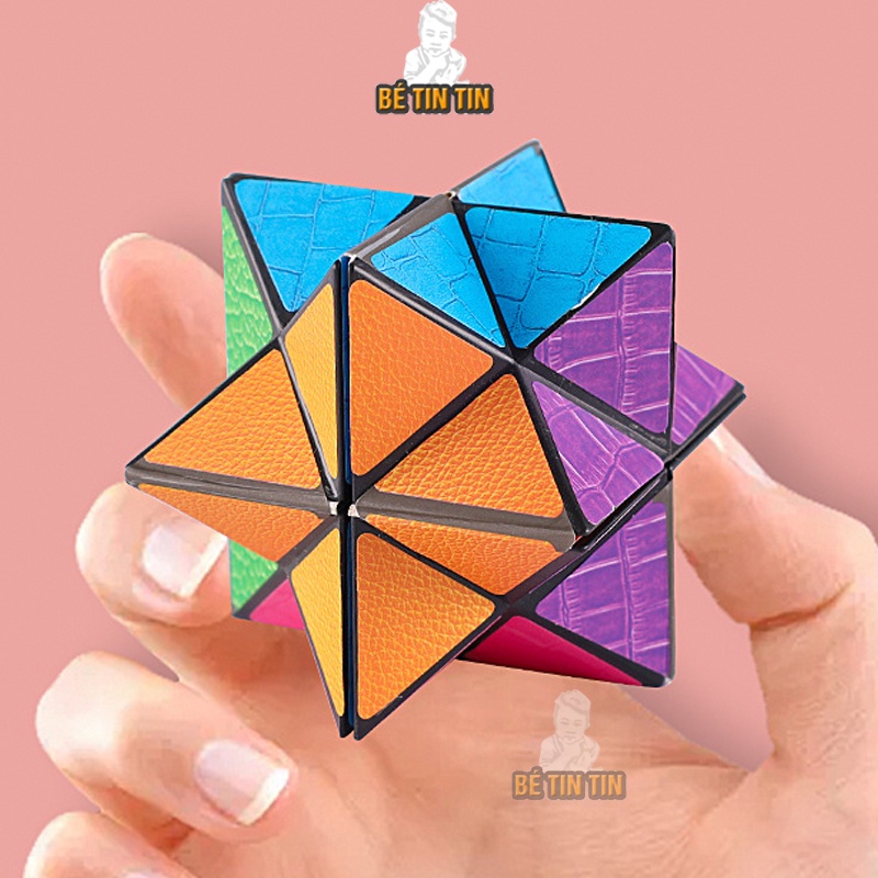 Combo Thỏ đồ chơi, trò chơi Rabbit biết đi, có nhạc và Đồ chơi khối Rubik 3D thay đổi nhiều hình dạng
