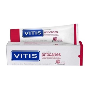 Kem đánh răng tái khoáng men ngừa sâu răng - Vitis Anticaries Toothpaste 100ml