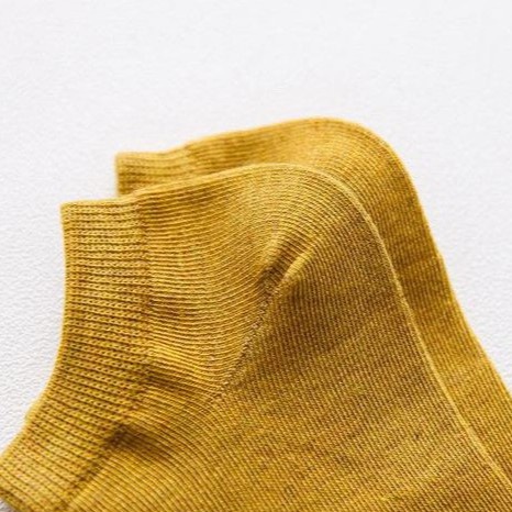 Tất trơn nam nữ cổ ngắn cao cấp Unisex Pastel chất liệu Cotton chống hôi chân