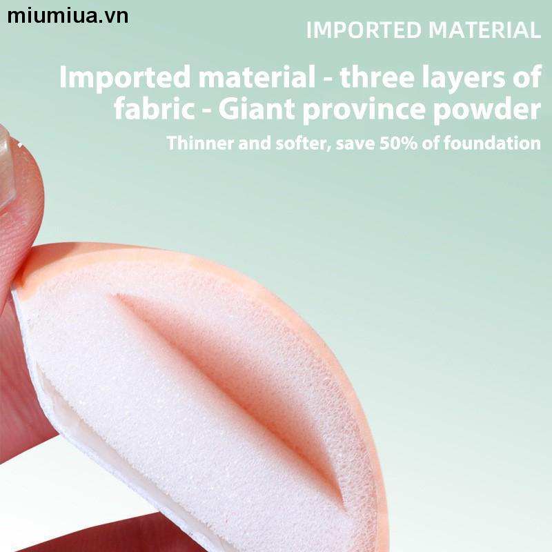 Mút Tán Kem Nền Dạng Lỏng Miumiuair Hình Tam Giác