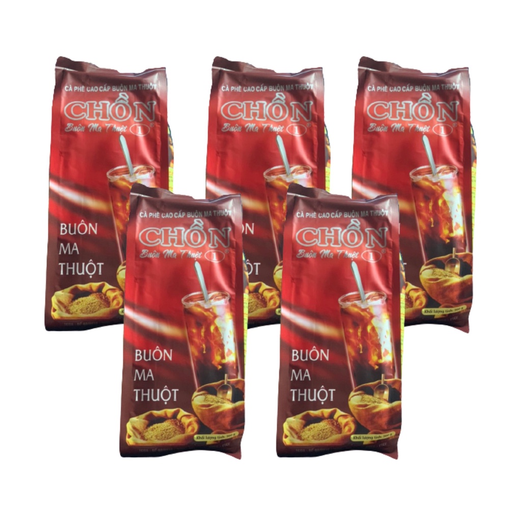Combo 5 Cà Phê Chồn Buôn Ma Thuột Cao Cấp 500gr