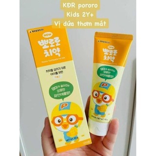 Kem đánh răng Pororo cho bé Hàn Quốc