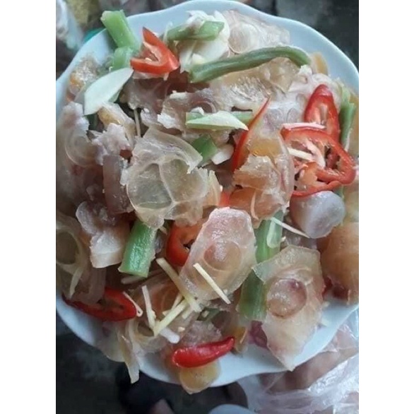Hủ 1kg GÂN BÒ ngâm rau tiến vua chua ngọt
