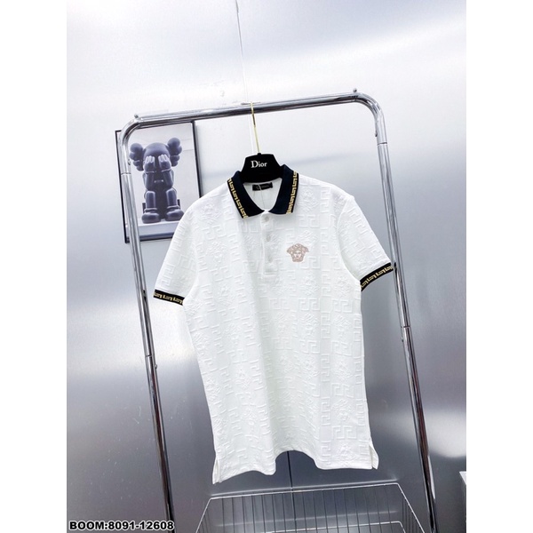 Áo polo ver.sace vân nổi đẹp từng cm. ảnh thật_8091