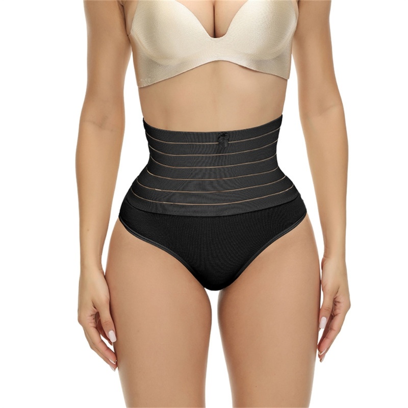 Xiangbao Quần Lót Lưới Không Đường May Lưng Cao Định Hình Eo Cao Kiểm Soát Bụng Cho Nữ