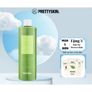 Tẩy trang rau má jeju Pretty Skin 500ml