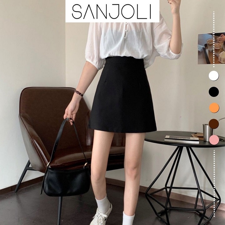 SANJOLI - CHÂN VÁY LƯNG CAO HÀN QUỐC CV002