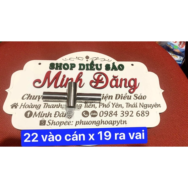 Pass inox dùng lên diều lắp gép  Đo lòng bên trong