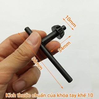 Khóa tay khế mở đầu măng ranh máy khoan