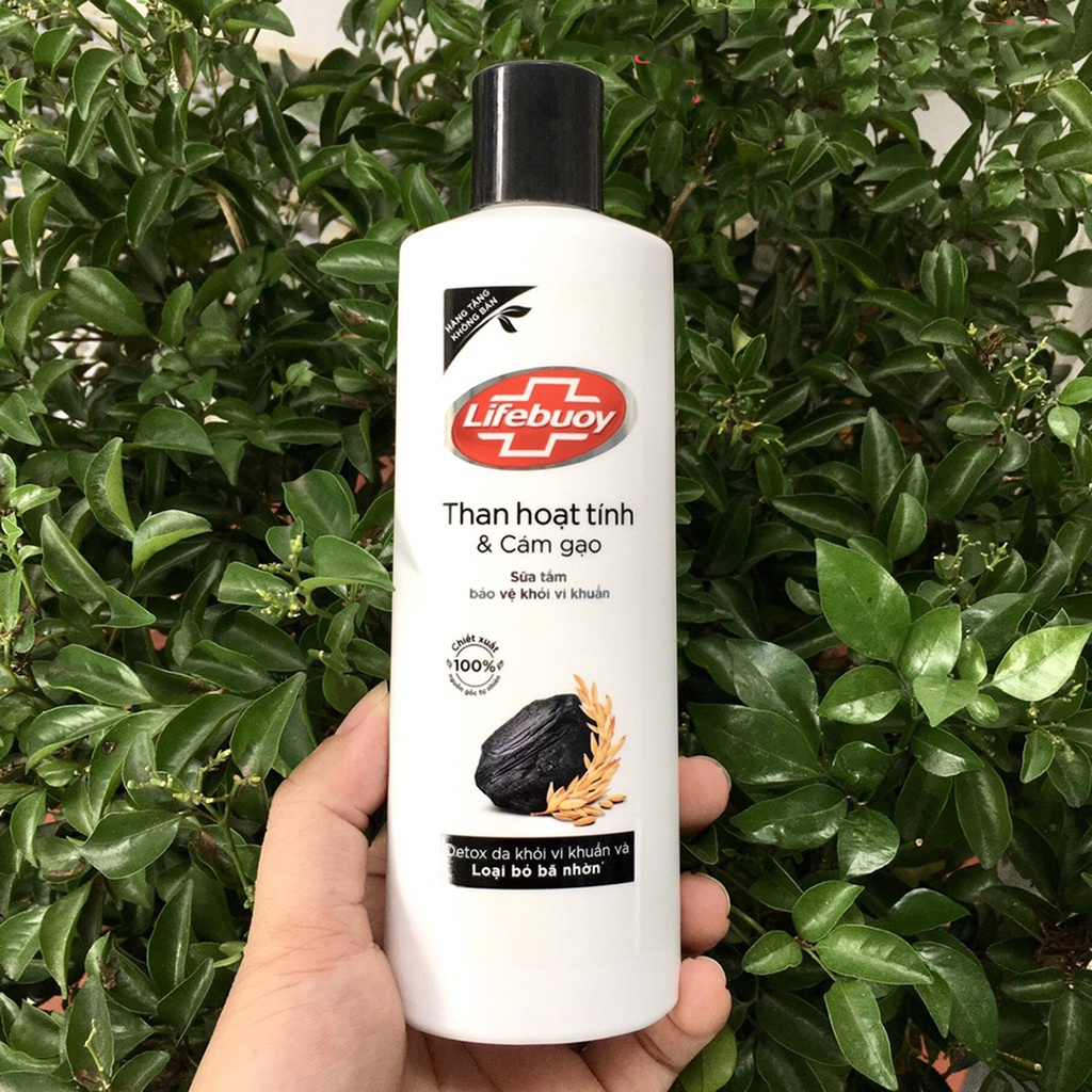 Sữa Tắm Lifebuoy Than Hoạt Tính (200g - hàng khuyến mãi)